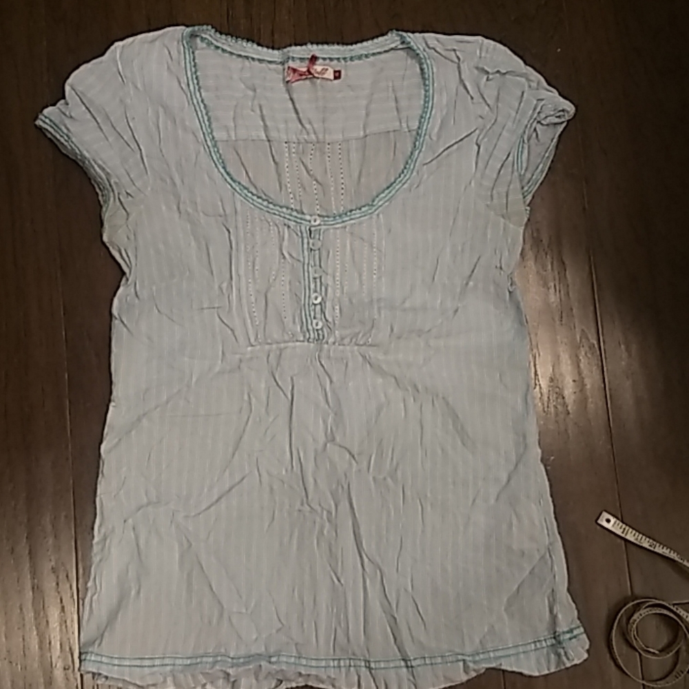 White Stuff brand short sleeve blouse US 6 / UK 10
